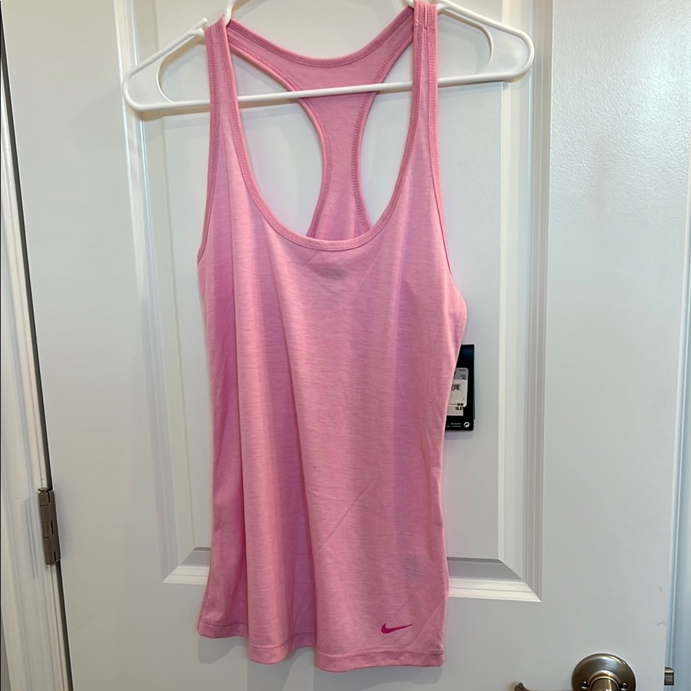 Women’s Nike DriFit race back tank NEW